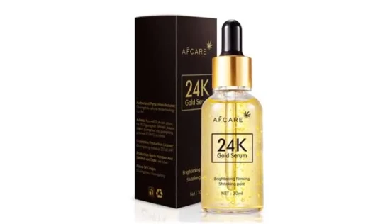 Vegan Beauty Private Label 24K Gold Serum for Face Whitening Repairing Smoothing Nature Facial Serum for All Skin