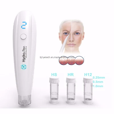 Newest Product 2 in 1 Micro-Needling Pen Automatic Applicator Derma Pen Hydra H2 Derma Roller